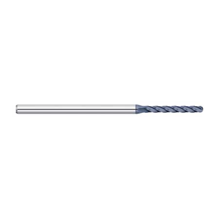 Kodiak Cutting Tools 0.045 3 Flute Long Ball Nose Micro Carbide End Mill ALTiN Coat 5564257